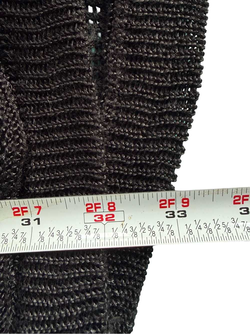 bebe Black Open-Knit Crochet Mini Tank Dress Cover Up Size S Y2K Boho Beach - Picture 7 of 11